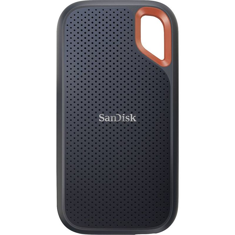 Foto van Sandisk extreme® portable 2 tb externe ssd harde schijf (2,5 inch) usb 3.2 gen 2 (usb 3.1) zwart, oranje sdssde61-2t00-g25