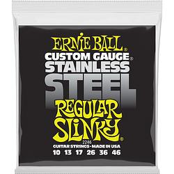 Foto van Ernie ball 2246 stainless steel regular slinky snarenset