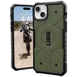 Foto van Urban armor gear pathfinder magsafe backcover apple iphone 15 plus olijf