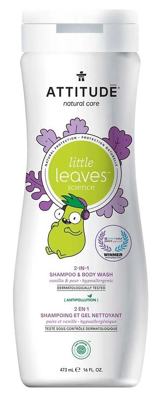 Foto van Attitude little leaves 2-in-1 shampoo & body wash