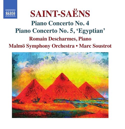 Foto van Saint-saëns: piano concertos nos. 4 and 5 'segyptian's - cd (0747313347872)