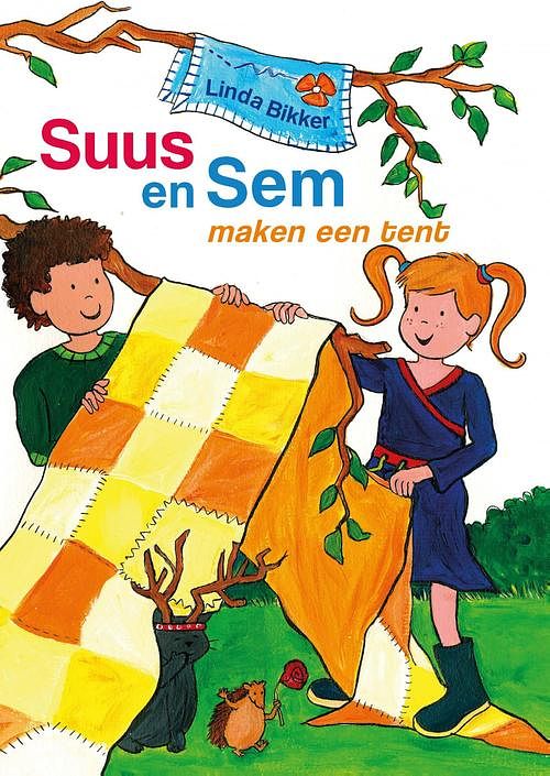 Foto van Suus en sem maken een tent - linda bikker - ebook