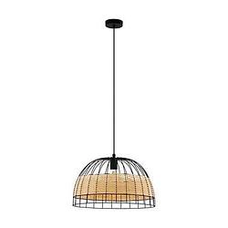 Foto van Eglo hanglamp anwick - zwart - ø50 cm - leen bakker