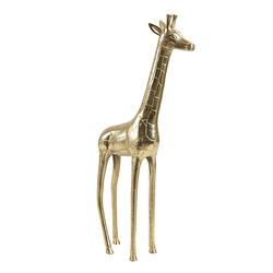 Foto van Light&living ornament 28x11x63 cm giraffe goud