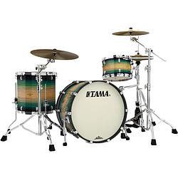 Foto van Tama me32czs-lewb starclassic maple emerald pacific walnut burst 3d. shellset