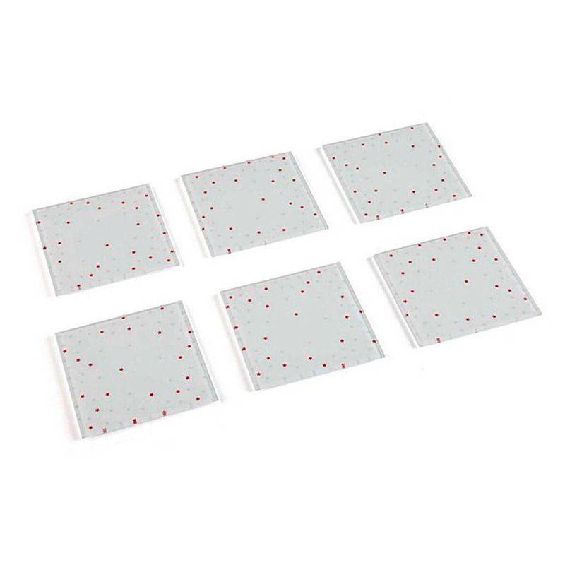 Foto van Onderzetters versa cosmo (11 x 11 x 4 cm) (6 pcs)