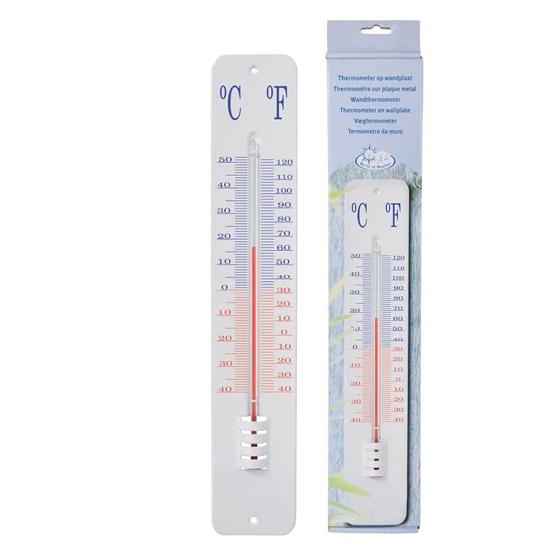 Foto van Esschert design muurthermometer 45 cm th13