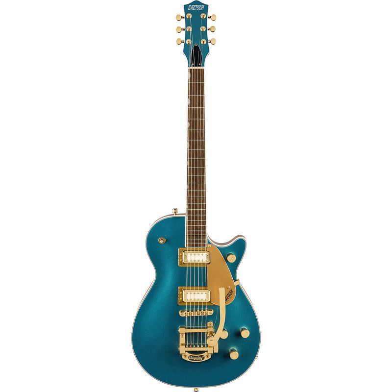 Foto van Gretsch electromatic ltd pristine jet petrol elektrische gitaar