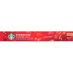 Foto van Starbucks toffee nut flavoured coffee limited edition 10 stuks 51g bij jumbo