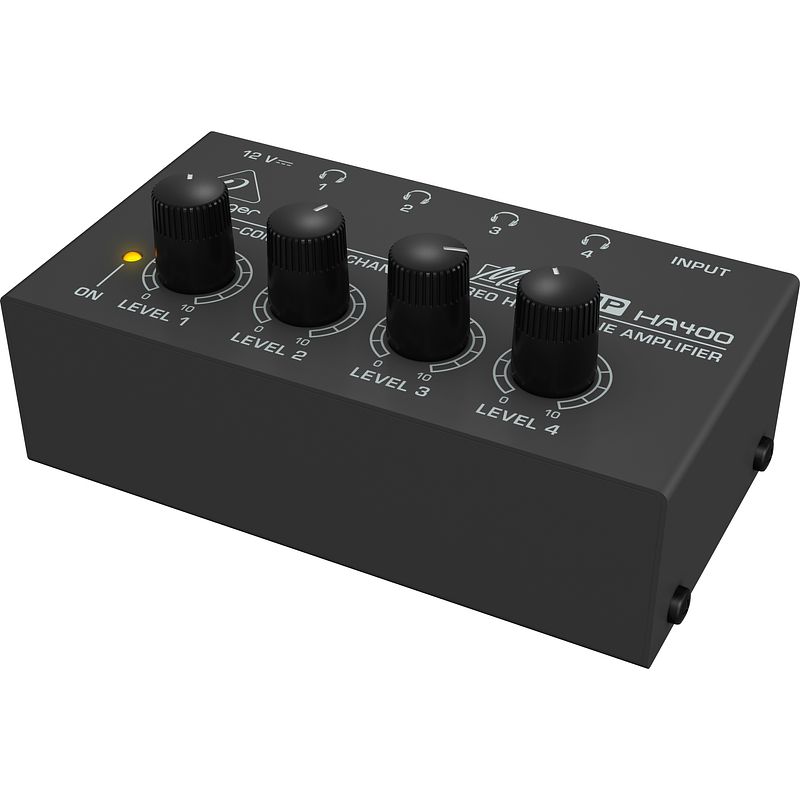 Foto van Behringer microamp ha400 hoofdtelefoon versterker