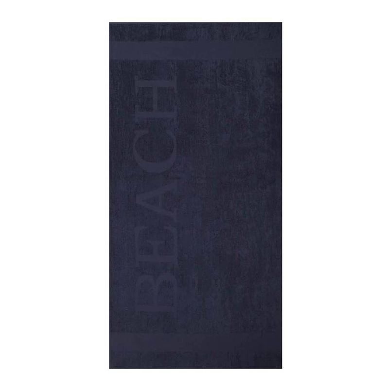 Foto van Lucca - beach - strandlaken - 100x200 - navy