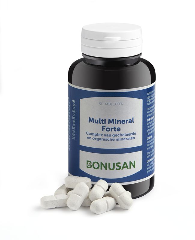 Foto van Bonusan multi mineral forte tabletten