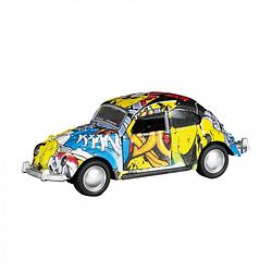 Foto van Toi-toys auto volkswagen kever jongens pull-back graffiti