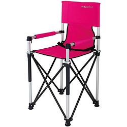 Foto van Eurotrail campingstoel petit junior 90 x 43 cm aluminium roze