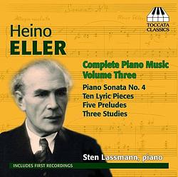 Foto van Heino eller: complete piano music, volume 3 - cd (5060113441614)