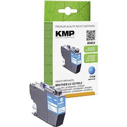 Foto van Kmp inkt vervangt brother lc-3219xlc compatibel cyaan b58cx 1538,4003