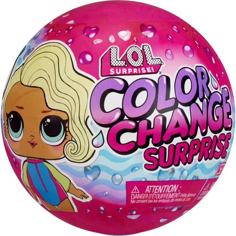 Foto van L.o.l. surprise! color change bal - minipop - prijs per stuk