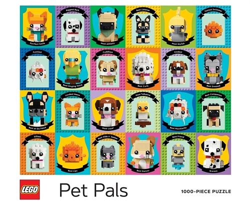 Foto van Lego pet pals 1000-piece puzzle - puzzel;puzzel (9781797227429)