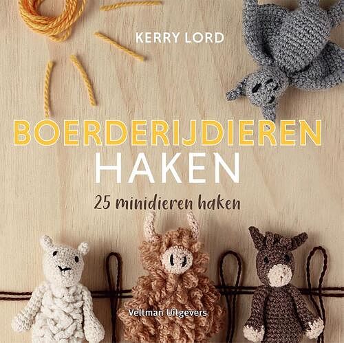 Foto van Boerderijdieren haken - kerry lord - hardcover (9789048320165)