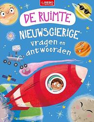 Foto van De ruimte nieuwsgierige vragen en antwoorden - anne rooney, ian graham, sue becklake - hardcover (9789036644198)