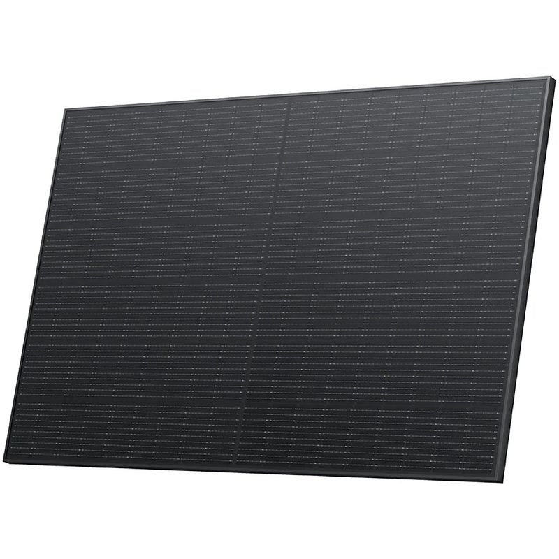 Foto van Ecoflow 2 x 400w rigid solar panel combo powerstation zwart