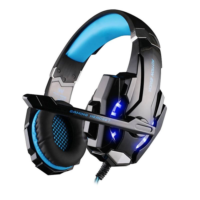 Foto van Kotion each g9000 - gaming headset - blauw/zwart