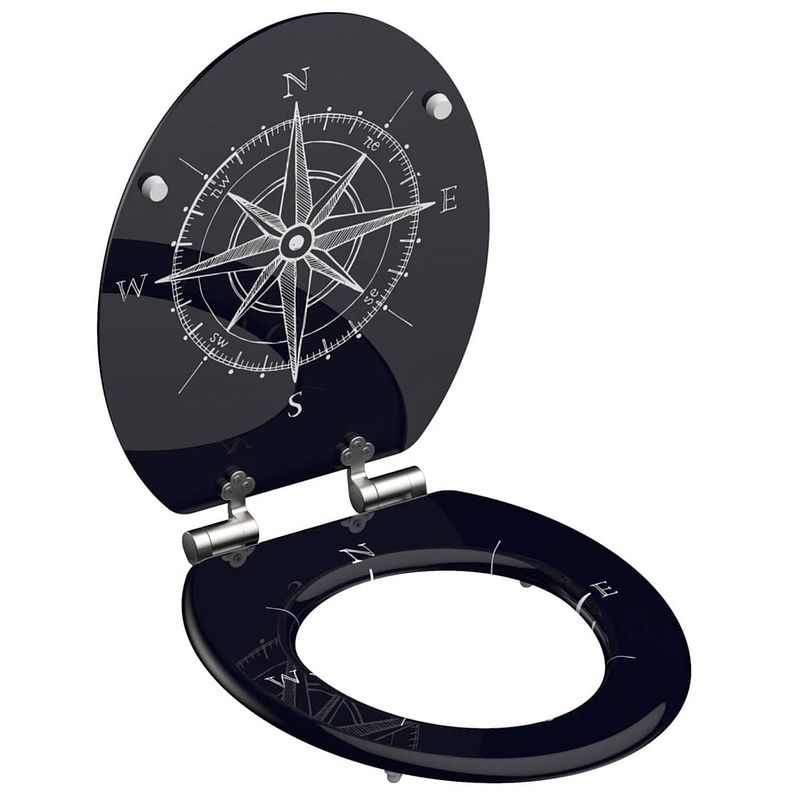 Foto van Schütte toiletbril met soft-close compass