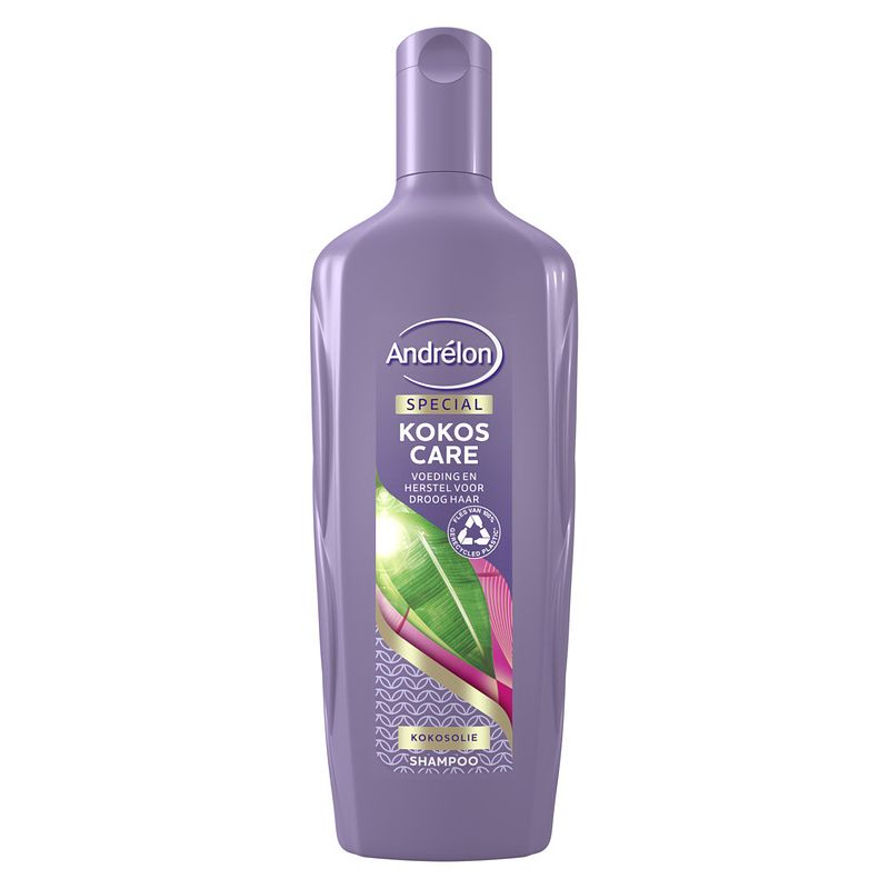 Foto van 1+1 gratis | andrelon special shampoo kokos care 300ml aanbieding bij jumbo