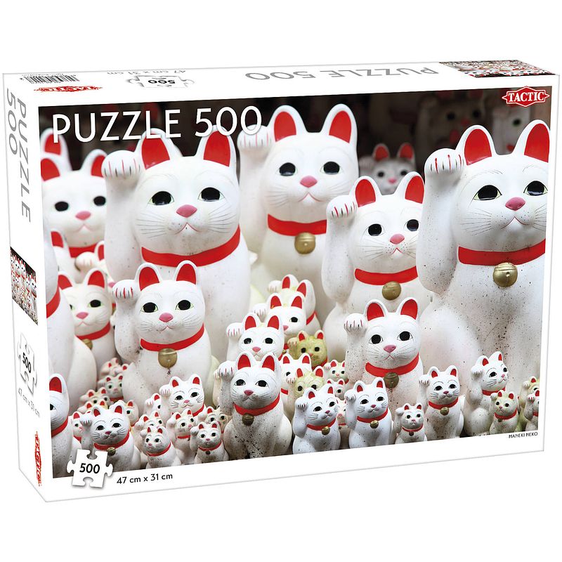 Foto van Tactic puzzel maneki neko 500 stukjes