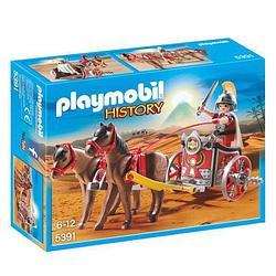 Foto van Playmobil history romeinse strijdwagen met tribuun 5391