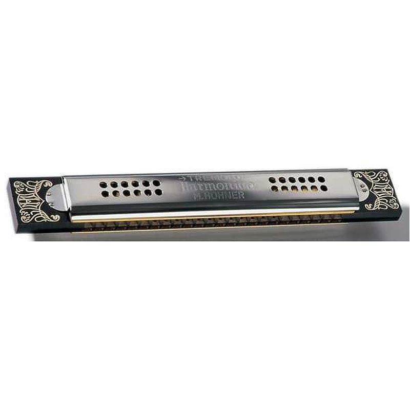 Foto van Hohner tremolo 53/48 c majeur mondharmonica