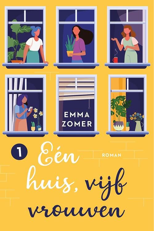 Foto van Eén huis, vijf vrouwen - emma zomer - ebook (9789020542165)