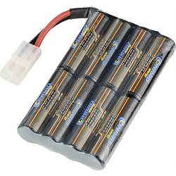 Foto van Conrad energy nimh accupack 9.6 v 1800 mah aantal cellen: 8 stick tamiya-stekker