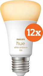 Foto van Philips hue white ambiance e27 1100lm 12-pack