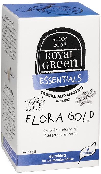 Foto van Royal green flora gold tabletten