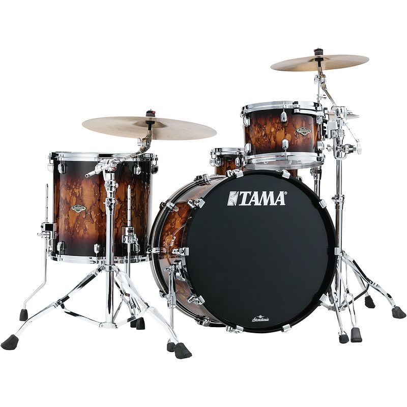 Foto van Tama wbs32rzs-mbr starclassic w/b molten brown burst 3d. shellset