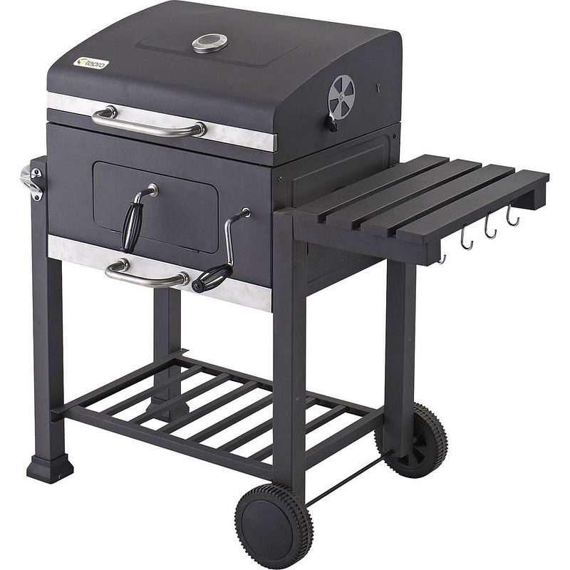 Foto van Tepro garten toronto basic grill houtskool, grillwagen zwart