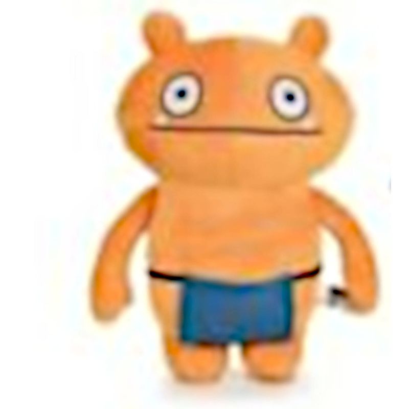 Foto van Play by play knuffel ugly dolls junior 28 cm polyester oranje