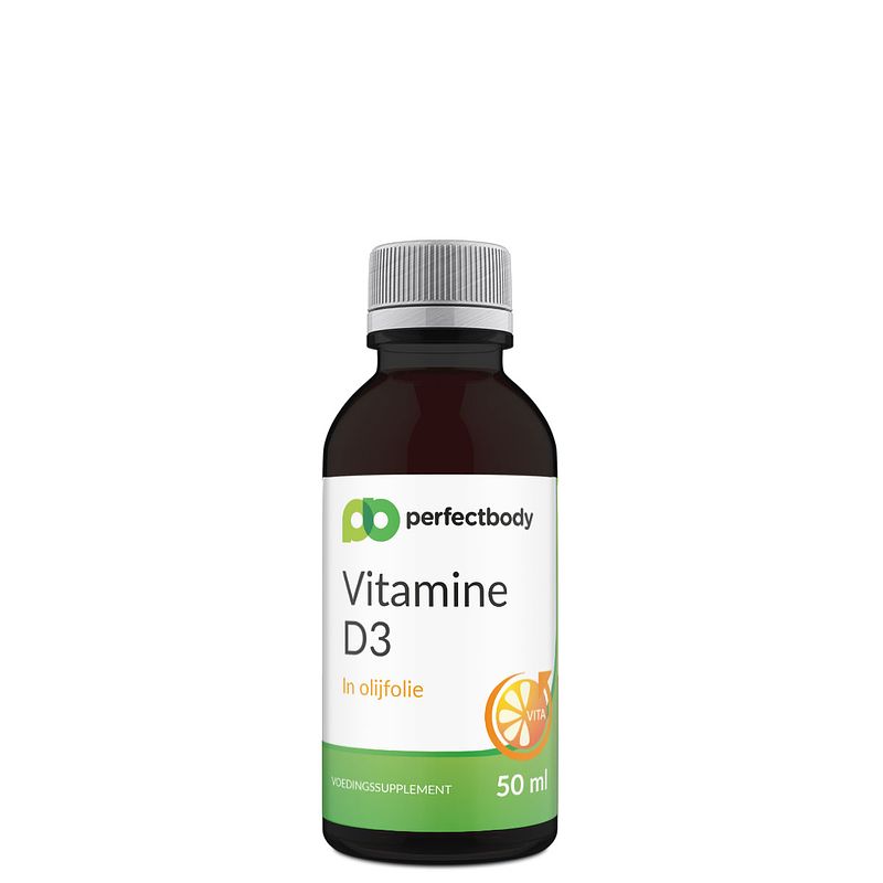 Foto van Perfectbody vitamine d3 druppels - 50 ml