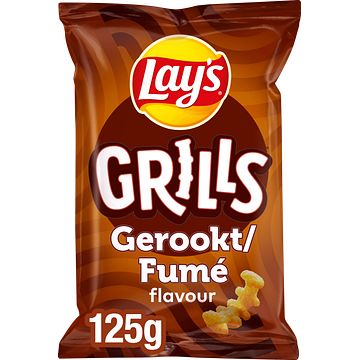 Foto van Lay's grills chips 125gr bij jumbo