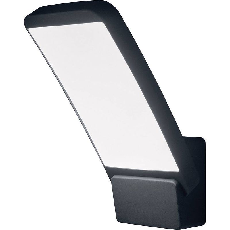 Foto van Ledvance endura® style wall square l 4058075205840 led-buitenlamp (wand) 15 w donkergrijs