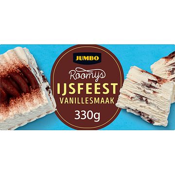 Foto van Jumbo roomijs vanille 330g