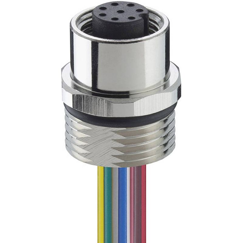 Foto van Lutronic 1232 sensor/actuator steekconnector m12 aantal polen: 4 stekker, inbouw 0.50 m 1 stuk(s)