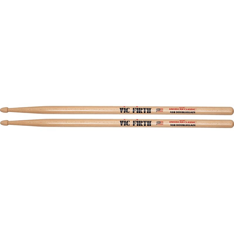 Foto van Vic firth x5bdg american classic extreme 5b doubleglaze drumstokken