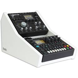 Foto van Fonik audio innovations original stand digitone/digitakt+analog heat tier (white)