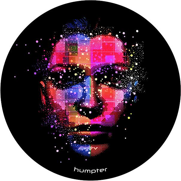 Foto van Humpter slipmat sm-013 vilten slipmat met opdruk