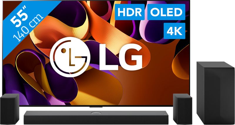 Foto van Lg oled55g45lw (2024) + soundbar