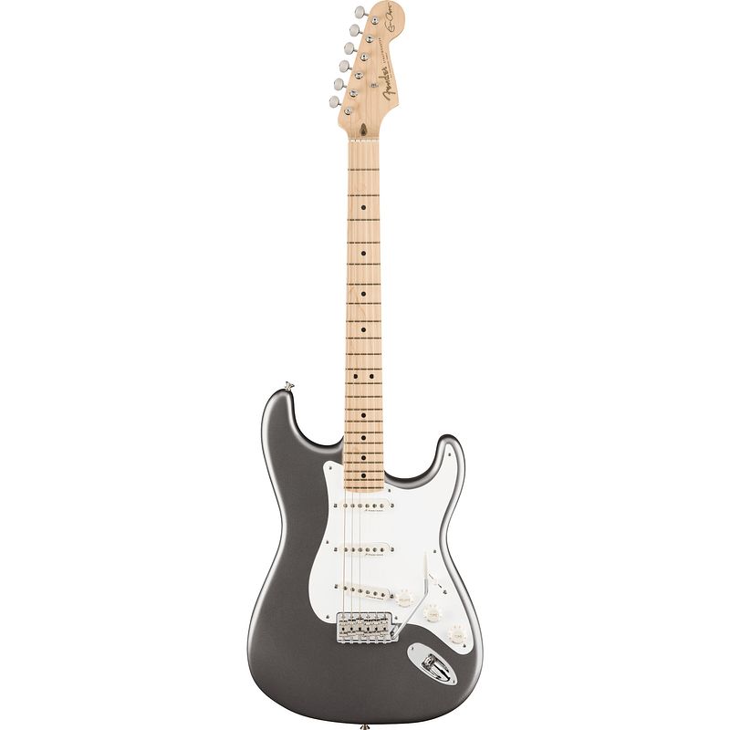 Foto van Fender eric clapton stratocaster pewter mn