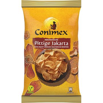 Foto van Conimex kroepoek pittige jakarta 75g bij jumbo