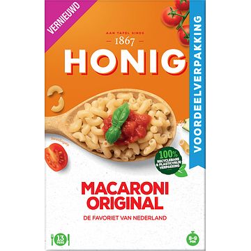 Foto van Honig macaroni original 1kg bij jumbo